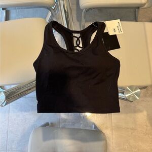 Senita Athletics Black Sports Bra
